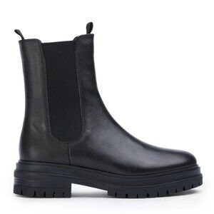 Brand New Tony Bianco Wolfe Black Como - Black Chunky Chelsea Boot -Combat - 9.5